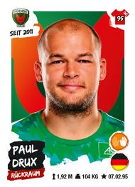 2020-21 Blue Ocean Bundesliga Handball 2020/21 Stickers #88 Paul Drux Front